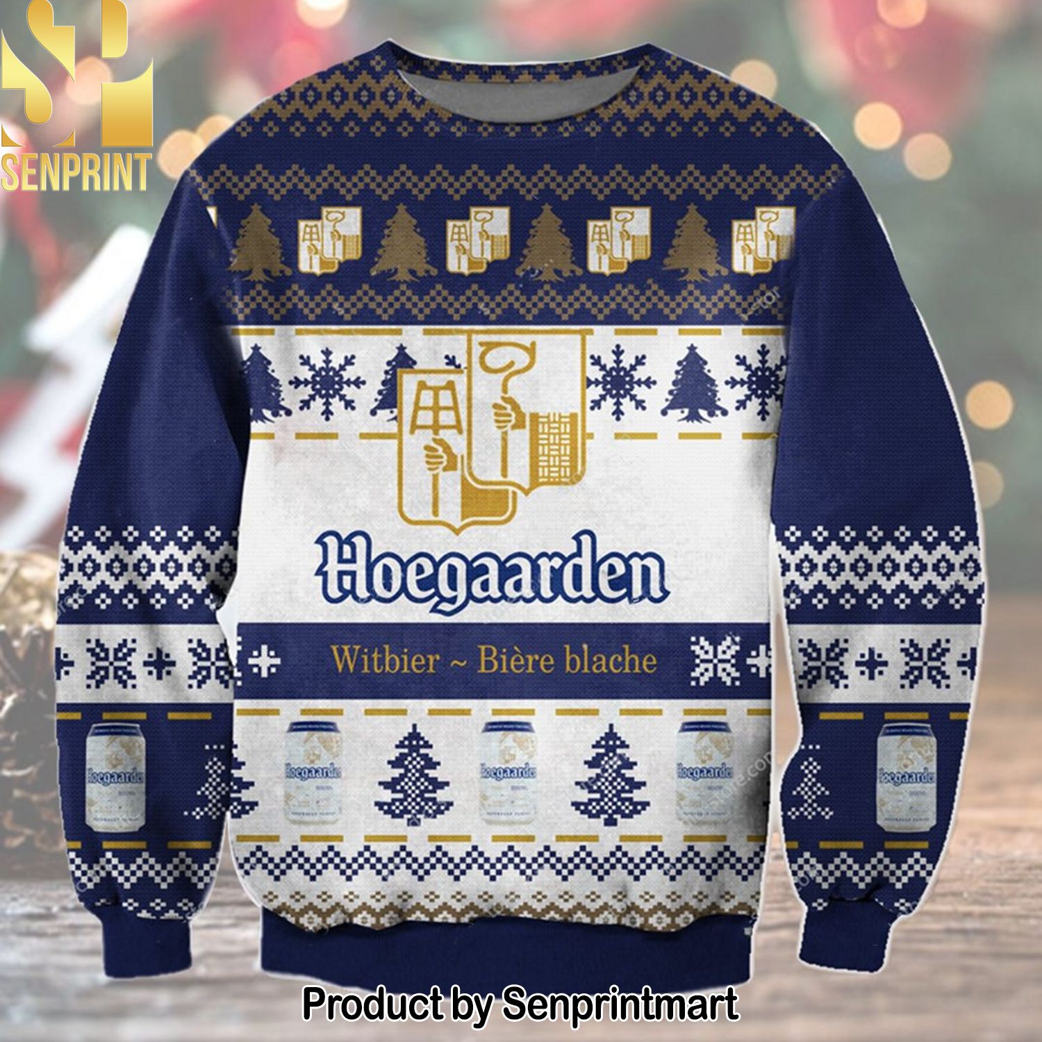 Hoegaarden Knitting Pattern Ugly Christmas Holiday Sweater