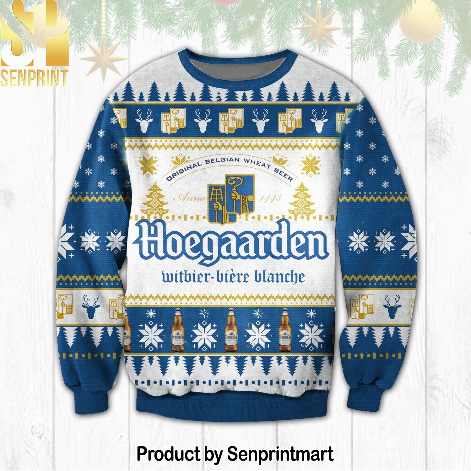Hoegaarden Knitting Pattern Ugly Christmas Sweater