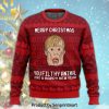 Home Alone For Christmas Gifts 3D Ugly Christmas Wool Knitted Sweater