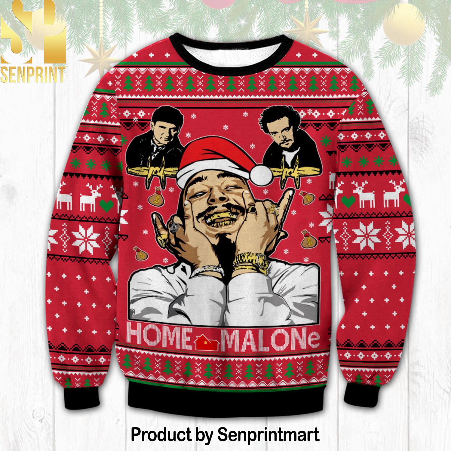 Home Malone Post Malones For Christmas Gifts Ugly Christmas Sweater