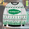 Horror Darkness Knitting Pattern Ugly Christmas Holiday Sweater