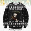 Horror Expecting You 3D Printed Ugly Christmas Sweater