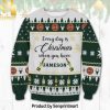 Jameson Grinch Knitting Pattern Ugly Christmas Sweater