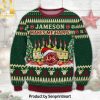 Jameson Santa Hat Christmas Christmas Ugly Wool Knitted Sweater