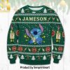 Jameson Tie For Christmas Gifts Ugly Christmas Wool Knitted Sweater