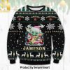 Jameson Yoda Ugly Christmas Holiday Sweater