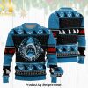 Jaws Horror Movie Ugly Christmas Holiday Sweater