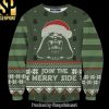 Jingle Bells Surfing Swells Ugly Xmas Wool Knitted Sweater