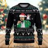 Lite Beer Grinch Hand For Christmas Gifts Ugly Christmas Wool Knitted Sweater