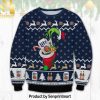 Leonardo Dicaprio For Christmas Gifts Ugly Xmas Wool Knitted Sweater