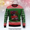 Louisiana Famous Things Christmas Ugly Wool Knitted Sweater