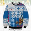 Michelob Ultra For Christmas Gifts Ugly Xmas Wool Knitted Sweater