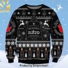 Mike Tyson Merry Chrithmiths Ugly Xmas Wool Knitted Sweater