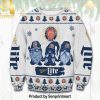 Miller Lite Groot Ugly Christmas Wool Knitted Sweater