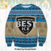 Milwaukees Best Ice Christmas Ugly Wool Knitted Sweater