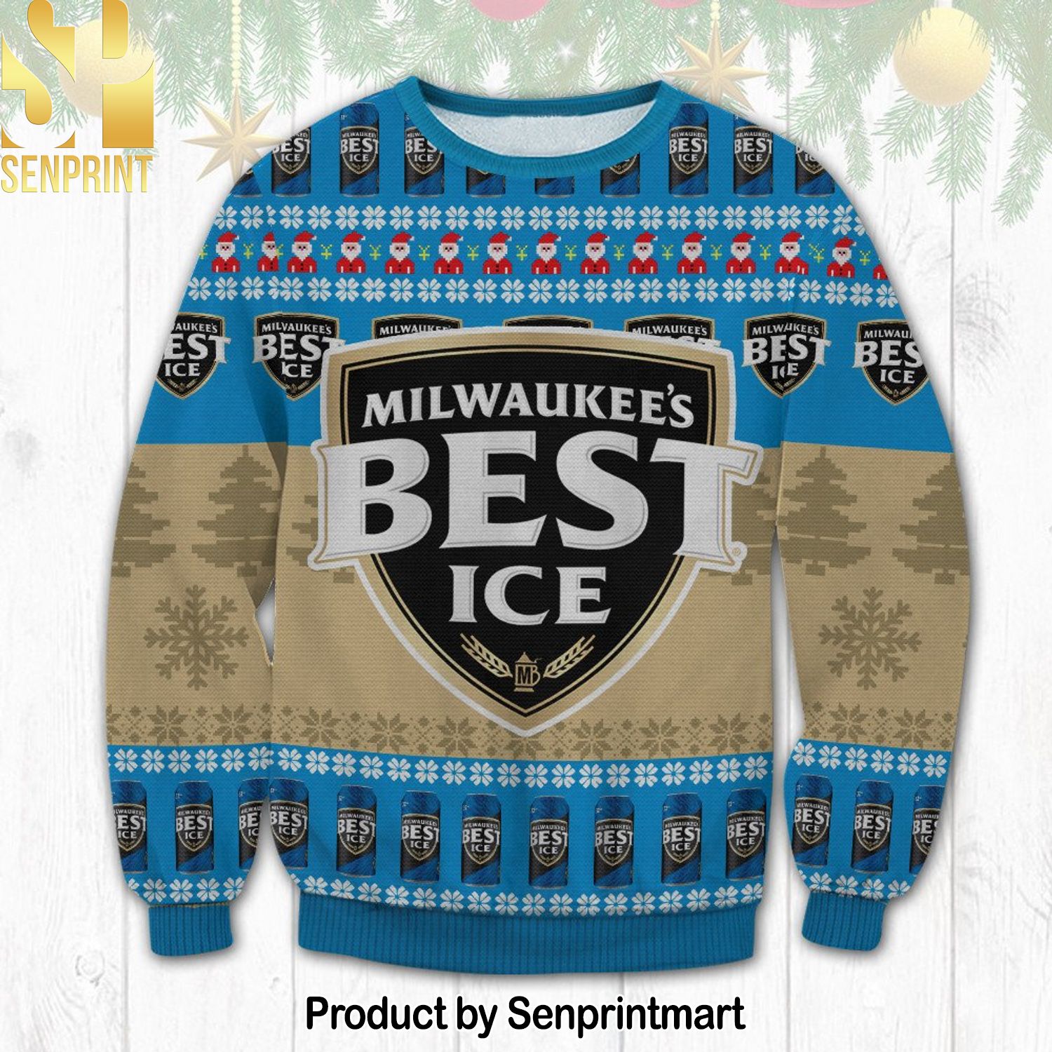 Milwaukee’s Best Ice For Christmas Gifts Knitting Pattern Sweater