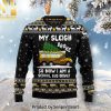 My Patronus Is A Grinch For Christmas Gifts Ugly Christmas Wool Knitted Sweater
