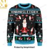 Namasleigh Knitting Pattern Ugly Christmas Holiday Sweater