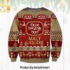 Old Style Beer 3D Printed Ugly Christmas Sweater