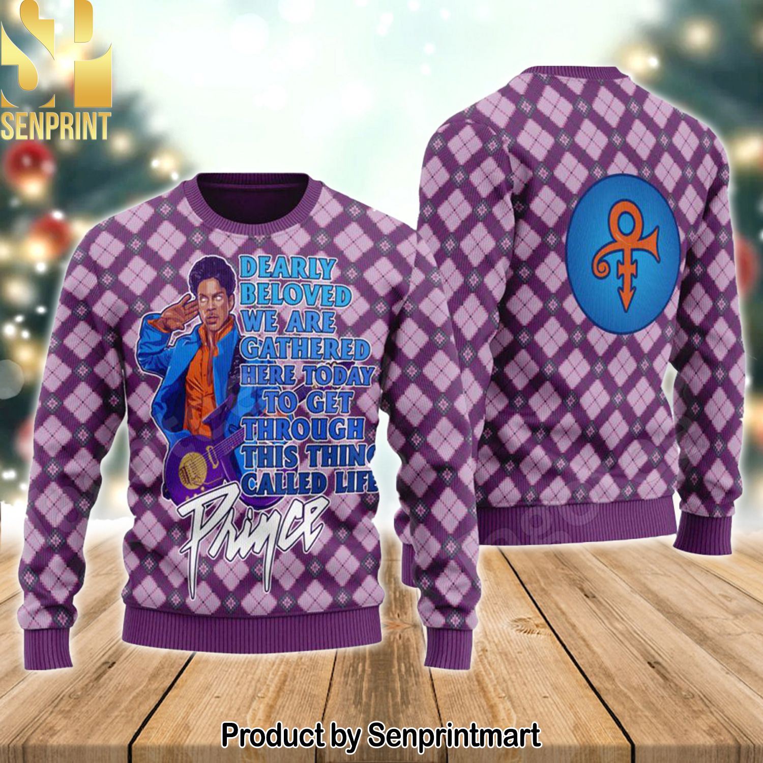 Prince Ugly Christmas Sweater
