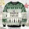 Psychedelic Lsd Trip Cat Knitting Pattern Ugly Christmas Holiday Sweater