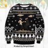 Pulp Fiction Ugly Christmas Wool Knitted Sweater