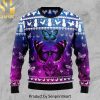 Purple Dragon 3D Printed Ugly Christmas Sweater