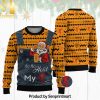 Santa Hold Jameson For Christmas Gifts Christmas Ugly Wool Knitted Sweater