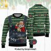 Santa Hold Fireball For Christmas Gifts Knitting Pattern Sweater