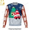 Santa Snoopy Knitting Pattern 3D Print Ugly Sweater