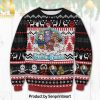 Schipperke Dog Ugly Christmas Wool Knitted Sweater