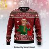 Special Skeleton Halloween Spooky Full Print Ugly Christmas Holiday Sweater