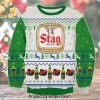 Stand For The Flag Kneel For The Fallen Ugly Christmas Wool Knitted Sweater