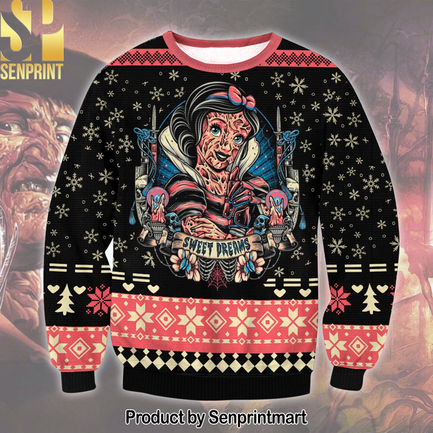 Sweet Dreams Ugly Christmas Sweater