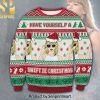 Taylor Swift Have Yourself A Swiftie Christmas Ugly Xmas Wool Knitted Sweater