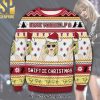 Taylor Swift Have Yourself A Swiftie Christmas Ugly Christmas Wool Knitted Sweater