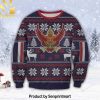 Textron TAPV Canadian Army For Christmas Gifts Ugly Christmas Wool Knitted Sweater