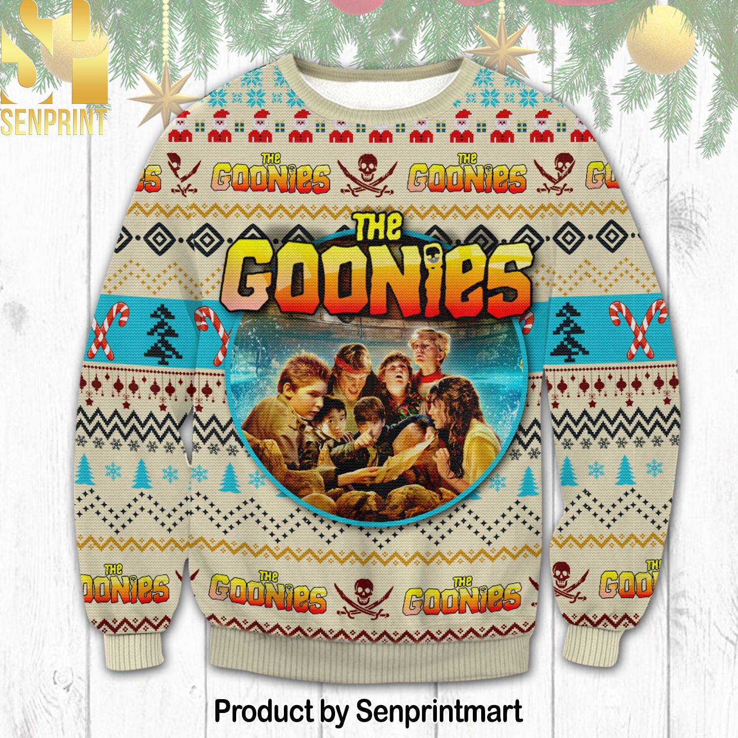 The Goonies For Christmas Gifts 3D Printed Ugly Christmas Sweater