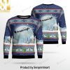 Usaf Rhode Island Air National Guard 14Airlift Wing C-130j Hercules 3D Printed Ugly Christmas Sweater