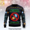 Vegan Af For Veganaholic For Christmas Gifts Christmas Ugly Wool Knitted Sweater