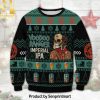 W. L. Weller Special Reserve Kentucky Straight Wheated Bourbon Whiskey Ugly Xmas Wool Knitted Sweater