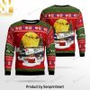 W. L. Weller Special Reserve Kentucky Straight Wheated Bourbon Whiskey Ugly Xmas Wool Knitted Sweater