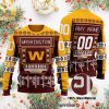 Wasted For Christmas Gifts Ugly Xmas Wool Knitted Sweater
