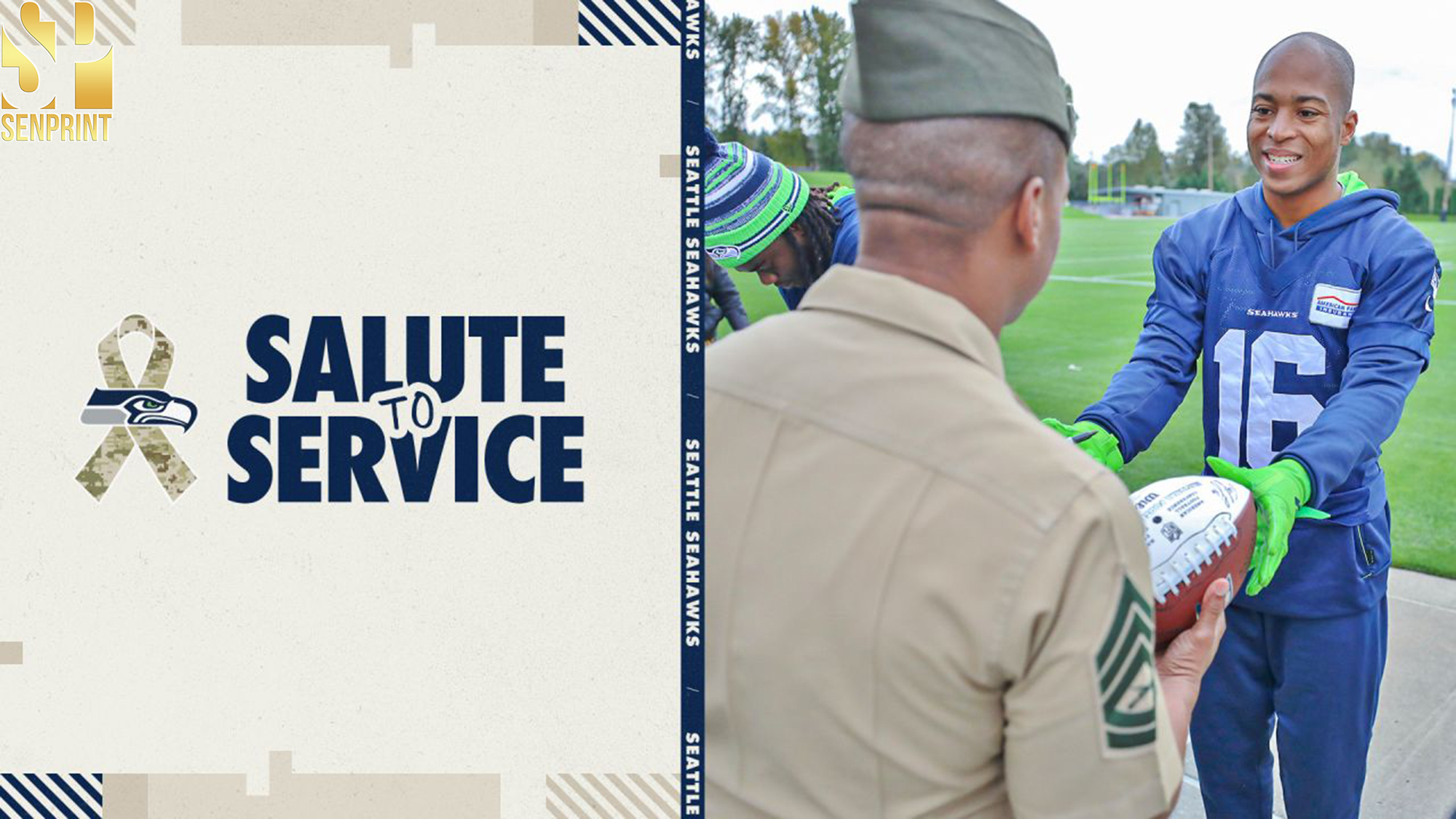 Seattle Seahawks Salute to Service 2023: Honoring Heroes with Exclusive Veterans Day Hoodie