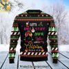 Wine Christmas Tree 2021 For Christmas Gifts Ugly Christmas Wool Knitted Sweater