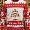 Wine Xmas Christmas Ugly Wool Knitted Sweater