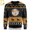 Woodridge Police Department Christmas Ugly Wool Knitted Sweater