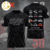 AC DC 50 Years 1973-2023 Thank You For The Memories Full Printed Shirt