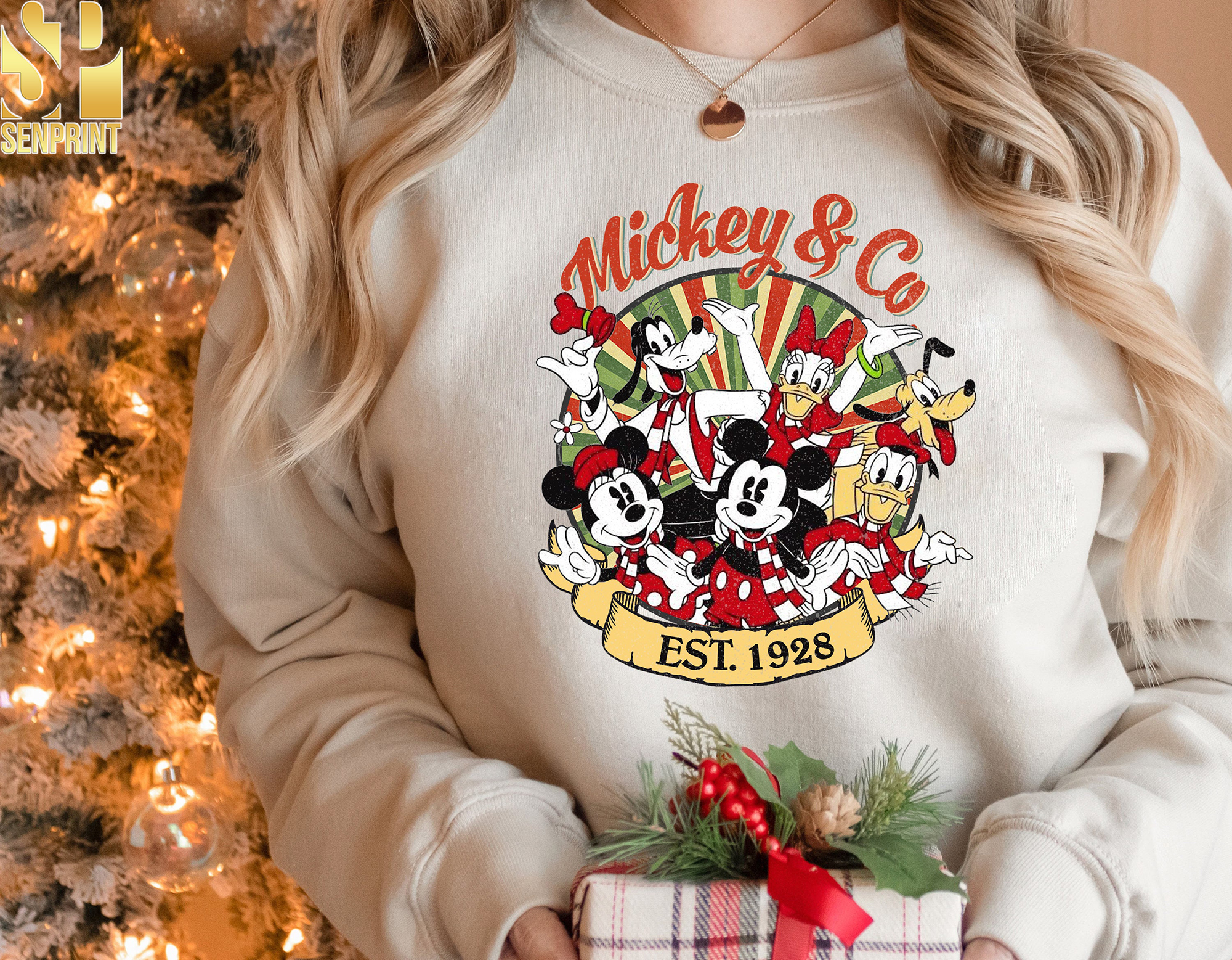 Celebrate the Magic of Christmas Unveiling the Enchanting Mickey Mouse Christmas Sweater Collection!