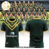 Australian Kangaroos Pacific Rugby League Logo Classic 3D Full Printed Shirt